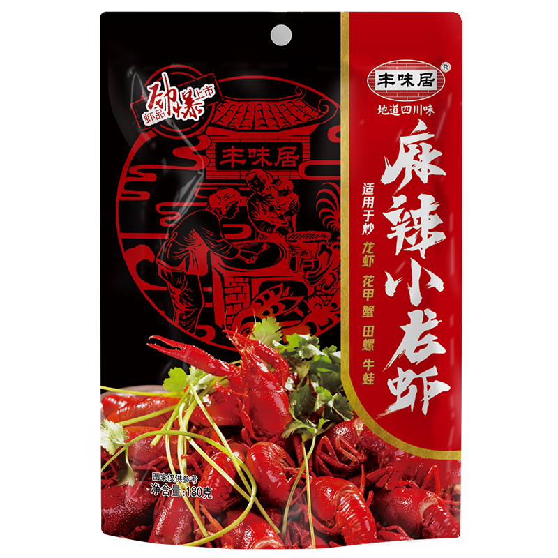 丰味居 麻辣小龙虾调料 180g
