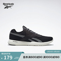 Reebok锐步官方男鞋GZ8306经典运动透气低帮训练鞋 GZ8306_黑色/灰色 44 GZ8306_黑色/灰色 39