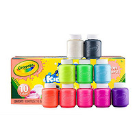 PLUS会员、亲子会员：Crayola 绘儿乐 54-2390  水彩颜料 2盎司 10色