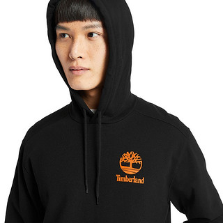 Timberland 男装卫衣新款运动休闲连帽套头毛圈|A2FV7 A2FV7001/黑色 M A2FV7001/黑色 XS