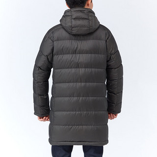 montbell日本冬季户外两面穿商务大衣中长款保暖羽绒服男款外套