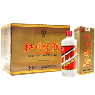 红川 特曲 礼盒郎 50%vol 浓香型白酒 500ml 单瓶装