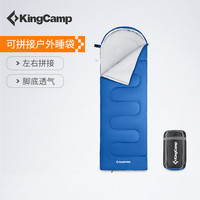 KingCamp睡袋户外旅行冬季保暖睡袋露营帐篷睡袋成人便携式午休睡袋单人酒店隔脏睡袋 加厚款