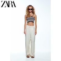 ZARA 春季新款 女装 几何图形提花针织上衣 1822048 064