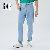 Gap 蓋璞 男裝復古淺色基本款牛仔褲 819663