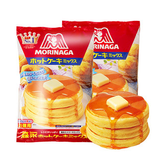 Morinaga 森永 华夫饼粉预拌粉家用做饼干华夫饼粉烘焙原料松饼粉600g*2袋