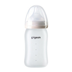 Pigeon 贝亲 婴儿宽口径玻璃奶瓶 160ml