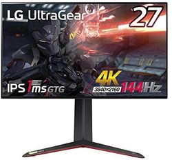 LG 乐金 游戏显示器 UltraGear 27GP950-B 27英寸/4K/Nano IPS/1ms(GtoG)/144Hz/HDMI 2.1兼容/