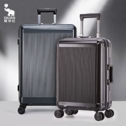 oiwas爱华仕行李箱男铝框拉杆箱女密码箱商务旅行万向轮箱子20英寸