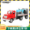 美国Driven儿童1:54挖掘机玩具车挖土机消防车玩具仿真工程车男孩新年礼物 迷你回收车 迷你平板载货车