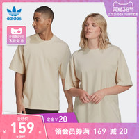 adidas阿迪达斯官网三叶草男女情侣款夏季运动短袖T恤