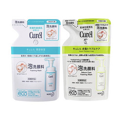 Curél 珂润 润浸保湿洁颜泡沫 补充装 130ml