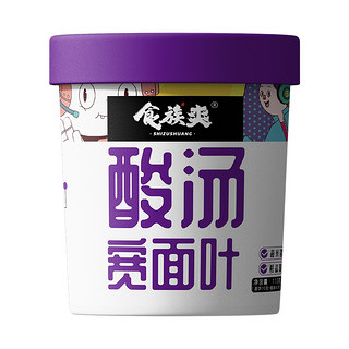 SHIZUSHUANG 食族爽 酸汤宽面叶 110g*6桶