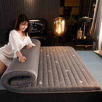 琳豆豆 乳胶记忆棉床垫 5-10cm(含) 软硬适中 90*190cm 灰色