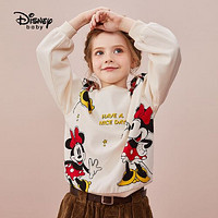 Disney 迪士尼 3.1号复古女明星女童针织圆领卫衣