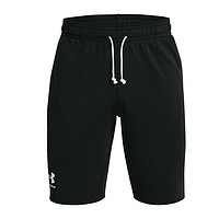 UNDER ARMOUR 安德玛 Rival 男子运动短裤 1361631-001 黑色 L