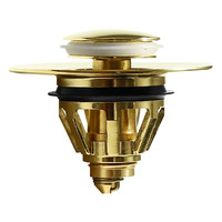 HSPA 裕津 HS-503 洗脸盆下水器 金色