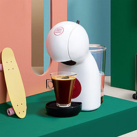 Dolce Gusto 雀巢多趣酷思胶囊咖啡机半自动Piccolo XS小星星—云朵白