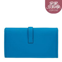 HERMÈS 爱马仕 HermesHermès爱马仕女士蓝色手拿包蓝色 时尚百搭