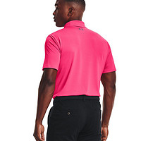 安德玛 官方UA Performance 2.0男子高尔夫运动Polo衫1342080 粉红色692 XXL