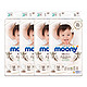 黑卡会员：moony 皇家系列 婴儿纸尿裤 M46片*4包