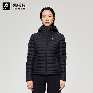 Kailas 凯乐石 户外运动羽绒服 男女款BC立领聚热羽绒连帽外套 XL 106-黑色