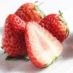 丹东红颜奶油草莓 450g 单果（18g-30g）