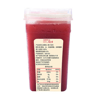 Xiazhimei 夏至梅 冰料杨梅汁 388ml*6瓶