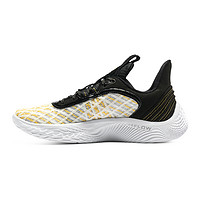 UNDER ARMOUR 安德玛 Curry 9 男子篮球鞋 3025684-103 黑色/黄色/白色 45