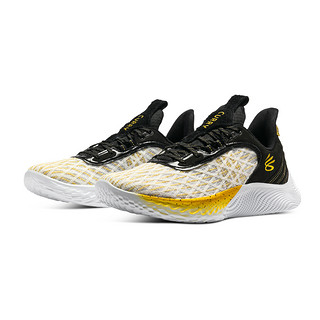 UNDER ARMOUR 安德玛 Curry 9 男子篮球鞋 3025684-103 黑色/黄色/白色 45