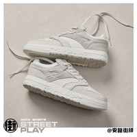 ANTA 安踏 街顽丨运动板鞋男女同款情侣潮流滑板鞋休闲鞋 红妆-4 36