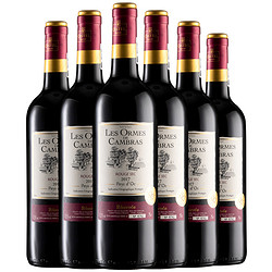 CAMBRAS 卡柏莱 CASTEL出品法国卡柏莱葡萄酒整箱6支装 珍藏整箱6支