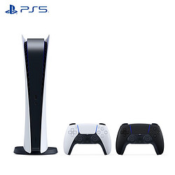 SONY 索尼 PS5 PlayStation®5数字版黑手柄套装