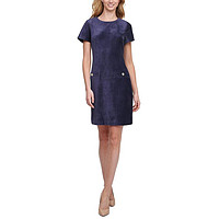 TOMMY HILFIGER 1.7折｜Tommy Hilfiger Womens Corduroy Above Knee Sheath Dress