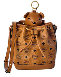 MCM Visetos Bucket Bag