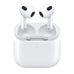 Apple 苹果 AirPods 3代 半入耳式蓝牙耳机