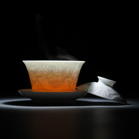 观复博物馆一品青莲影青套装一盖碗四杯品茗茶具景德镇茶具青白釉瓷器功夫茶办公居家招待宾客礼品清廉 一品青莲套装-一盖碗四杯 一品青莲(清廉)盖碗