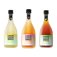 MAMADADA 嘛嘛哒哒 清型米酒组合装 3口味 375ml（茉莉白桃味+柚子味+青梅茶味）