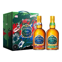 CHIVAS 芝华士 13年 威士忌礼盒装 2口味 40%vol 500ml*2瓶（龙舌兰桶威士忌500ml+黑麦桶威士忌500ml）