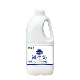 现代牧场 鲜牛奶 1.5L