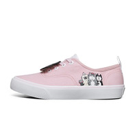 Skechers斯凯奇女鞋吾皇万睡联名款运动鞋休闲帆布鞋板鞋66666269 粉红色 35 35.5 粉红色