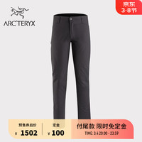 ARC'TERYX始祖鸟 男子 多用途徒步 Creston AR 长裤 Carbon Copy/碳黑色 32(180/84A)