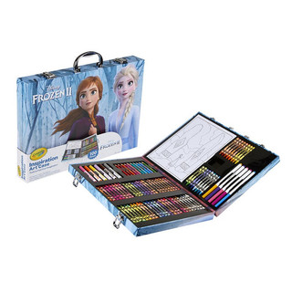 Crayola 绘儿乐 04-0594 冰雪奇缘2绘画手提箱 100件套