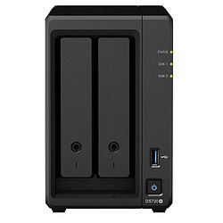 Synology 群晖 DS720+ 双盘位NAS网络存储服务器 黑色