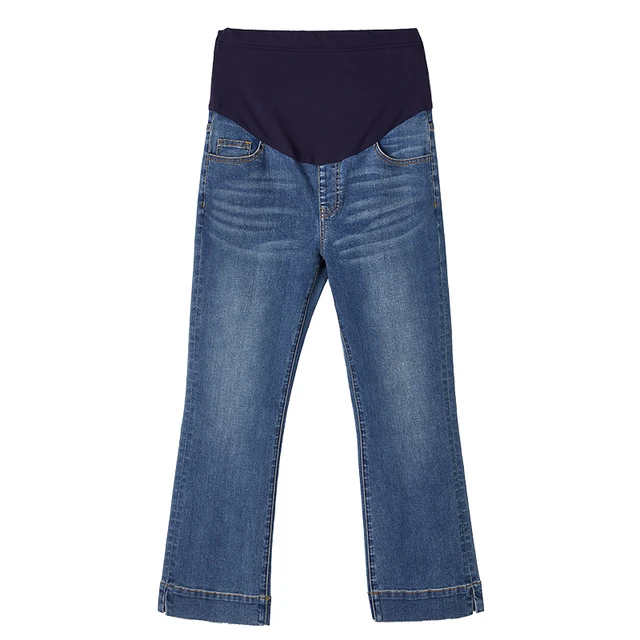 ELLIE&LUKE M3108Y 孕妇托腹微喇叭裤