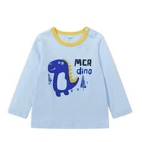 MarColor 马卡乐 500122132101-9002 儿童长袖T恤 天空蓝 110cm