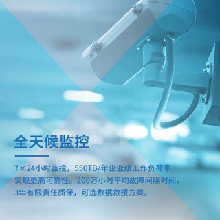 希捷 ST10000VE001 7200转CMR垂直记录 10TB 256MB SATA机械硬盘