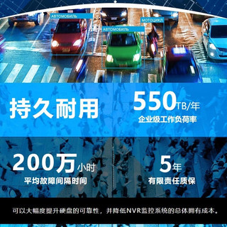 希捷 ST10000VE001 7200转CMR垂直记录 10TB 256MB SATA机械硬盘