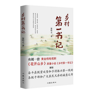 乡村第一书记：央视一套黄金档电视剧《花开山乡》原著小说