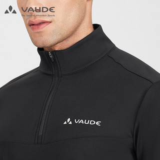 VAUDE 德国巍德户外运动长袖T恤男立领运动休闲透气速干衣沃德 526-VAUDE黑 S 506-VAUDE黑 XXXL